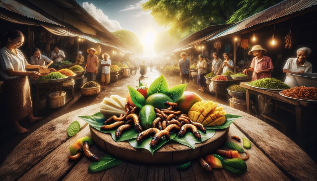 Comer gusanos vivos: riesgos y consideraciones